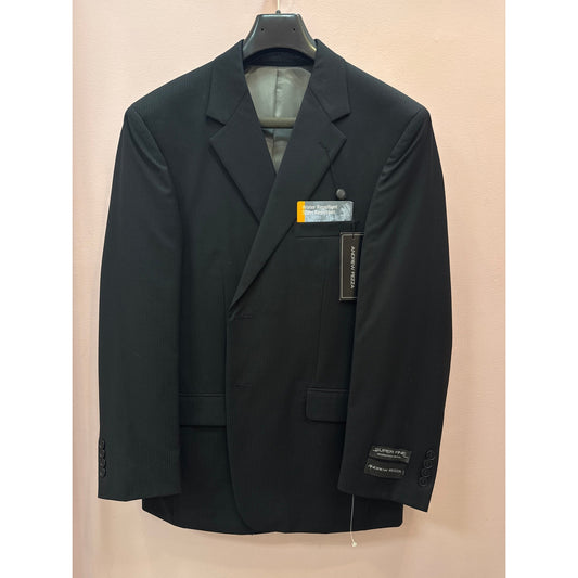 Vintage Andrew Fezza 100% Worsted Wool Suit Jacket - Size 42S