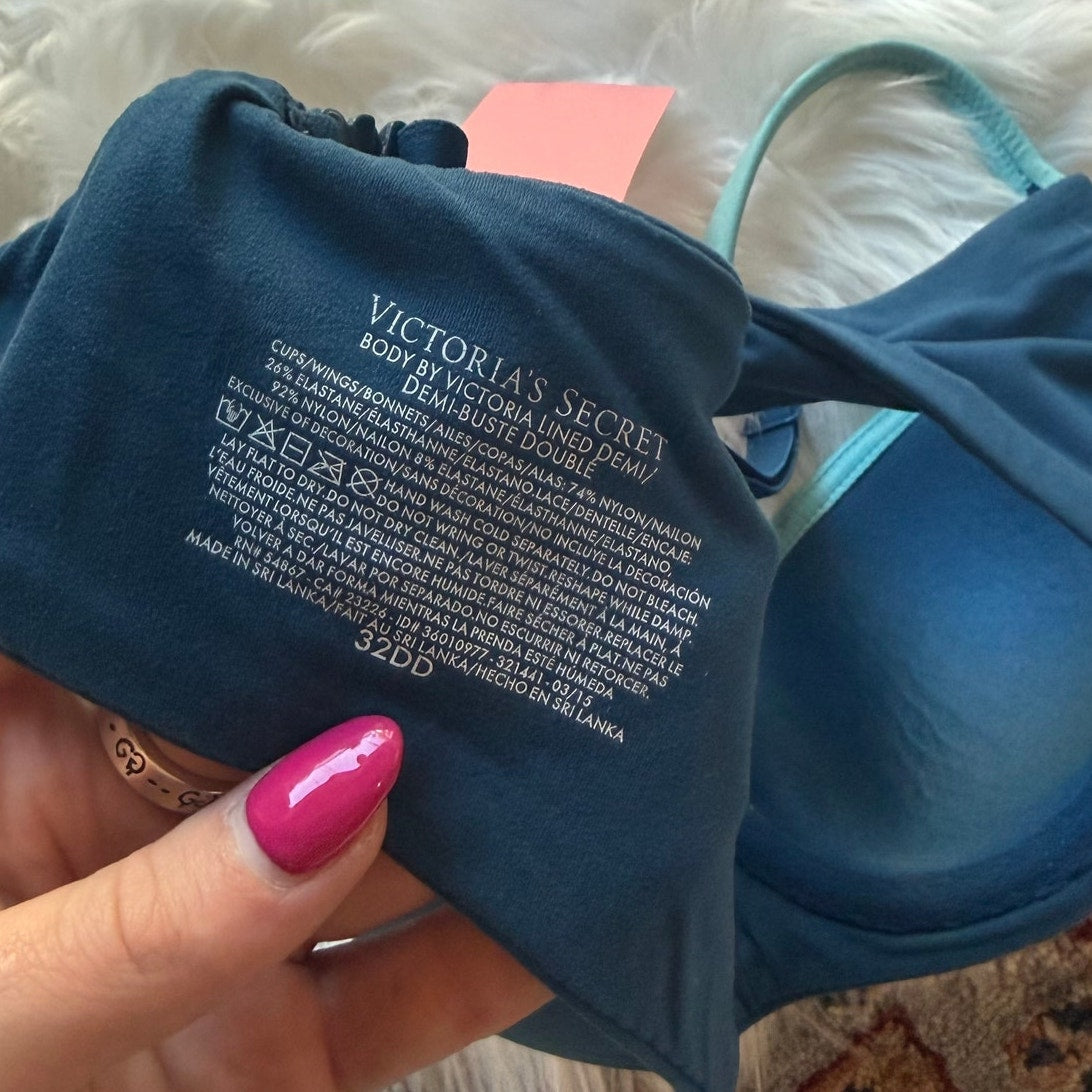Victoria's Secret Body By Victoria Lined Demi Bra - 32DD