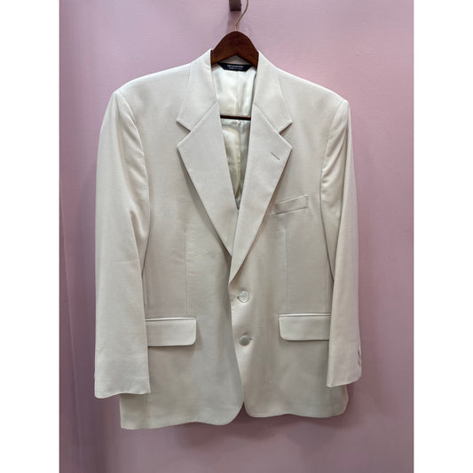 Vintage John Alexander 100% Worsted Wool Suit Jacket Blazer - Size 42S