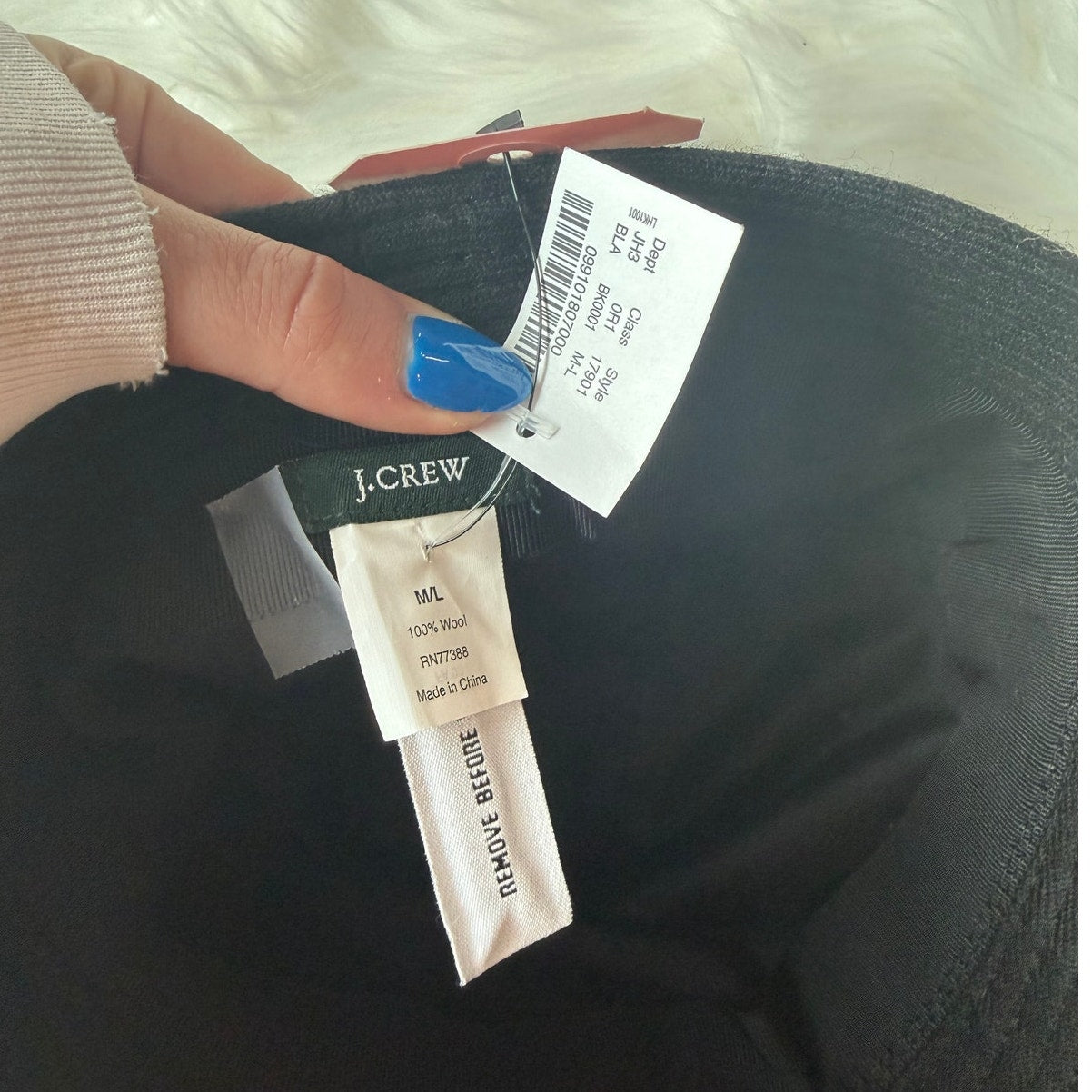 J. Crew Wool Bucket Hat - NWT