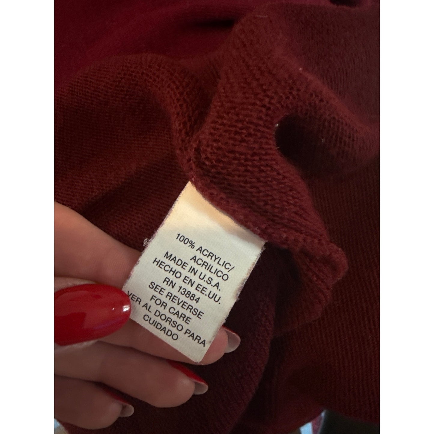 Vintage Izod V-Neck Sweater - Size M