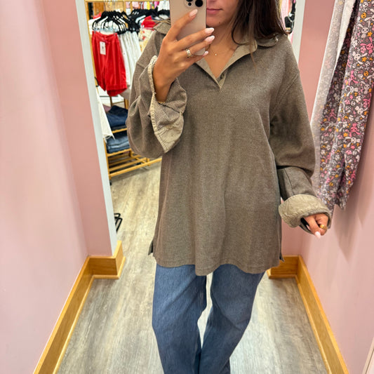 L.L. Bean Vintage Cotton Pullover - L/XL