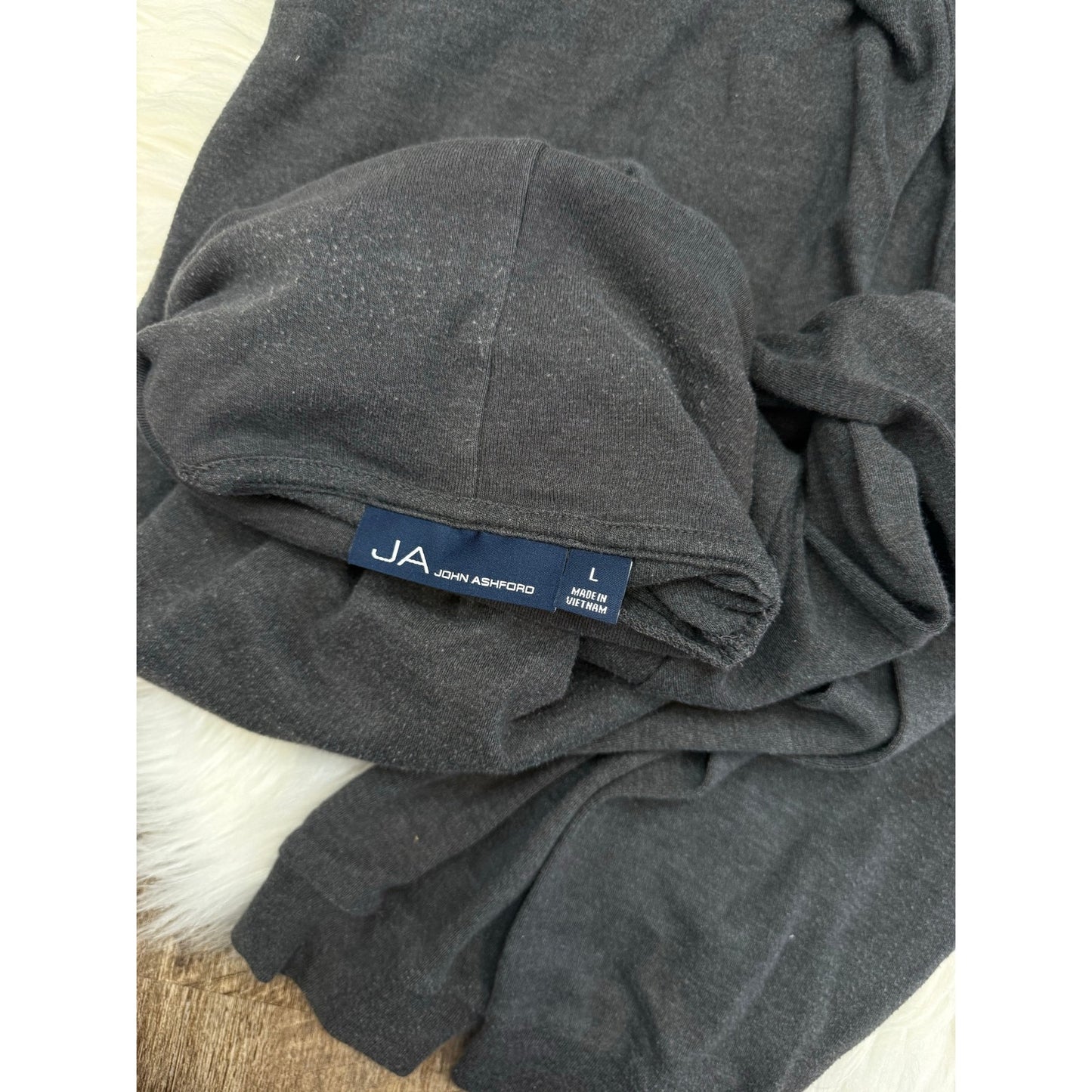Vintage Grey Long Sleeve Turtleneck - Size L
