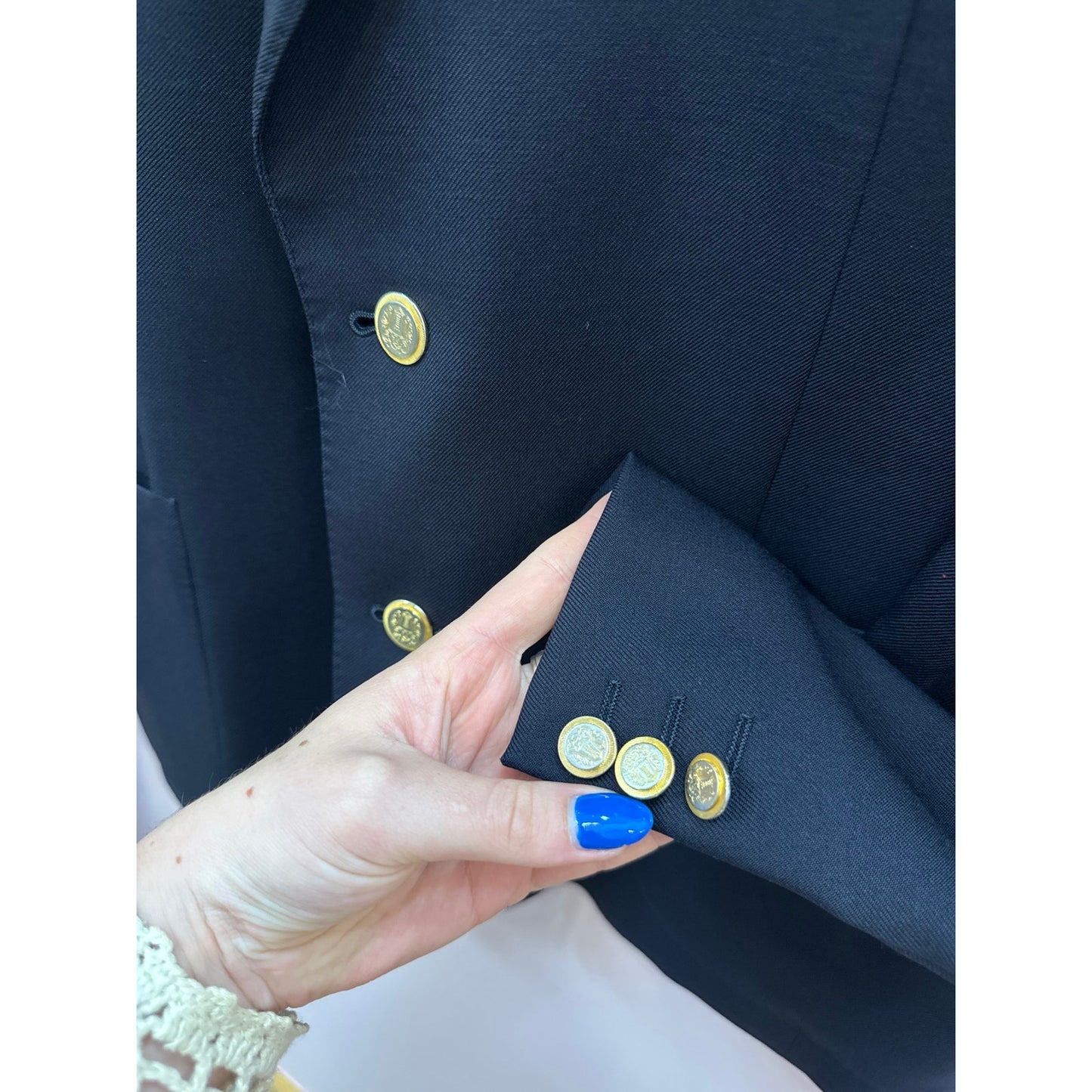 Vintage Abital Made in Italy Wool Suit Jacket - Size 40R