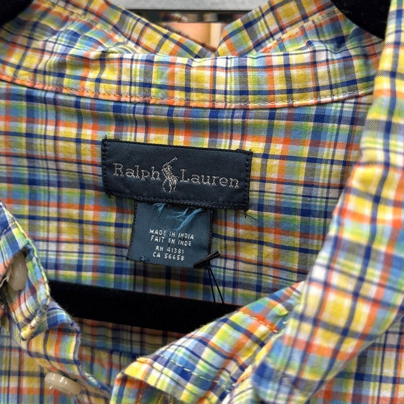 Ralph Lauren Plaid Button Down - Size XS/S