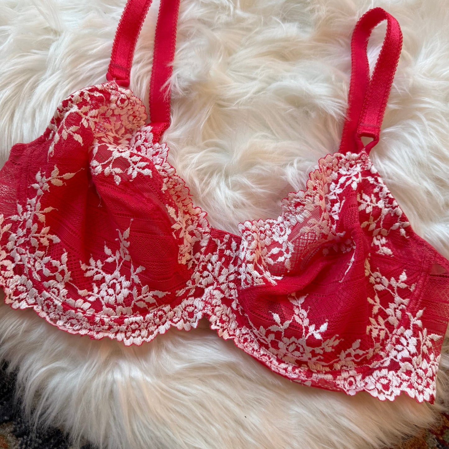 Wacoal Pink Lace Bra - 36D