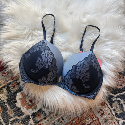 Soma Blue Lace Bra - 34D