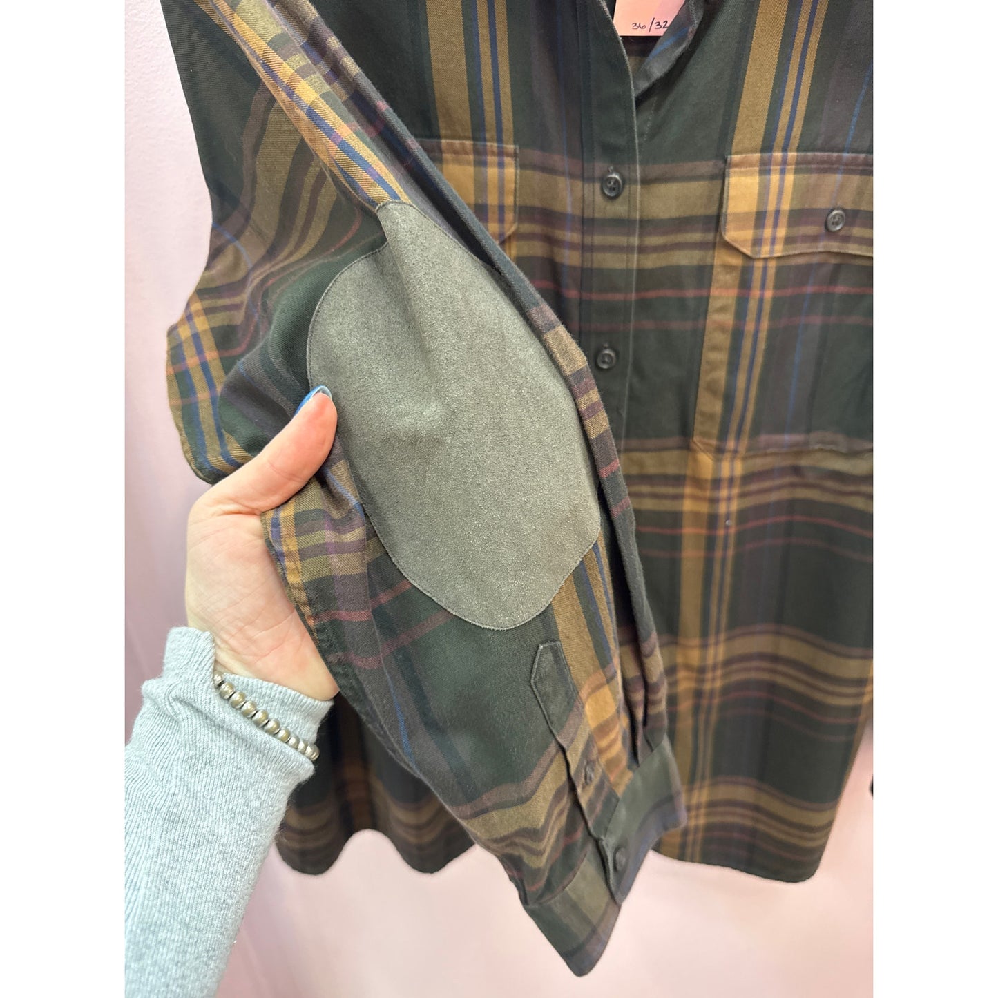 Lauren Ralph Lauren All Cotton Plaid Button Down - Size 2XL
