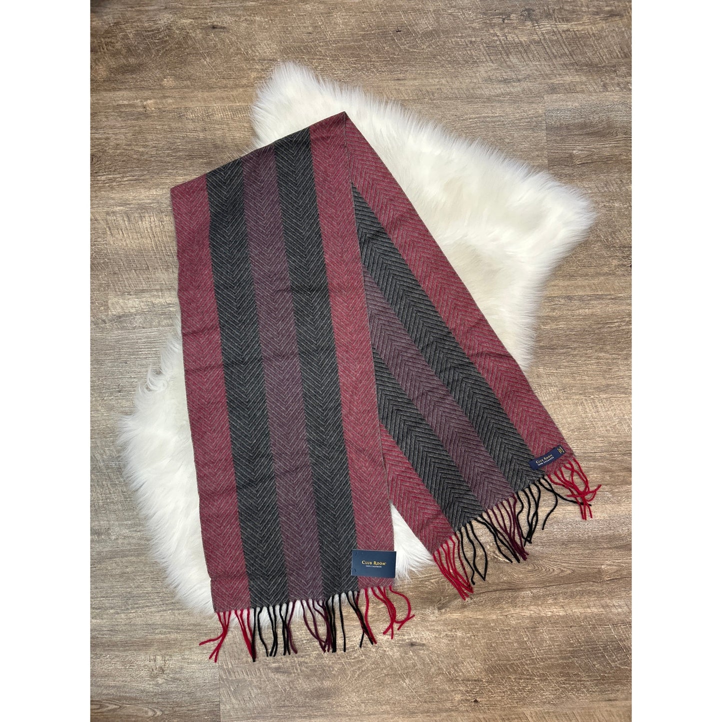 Club Room Cashmere Scarf - New
