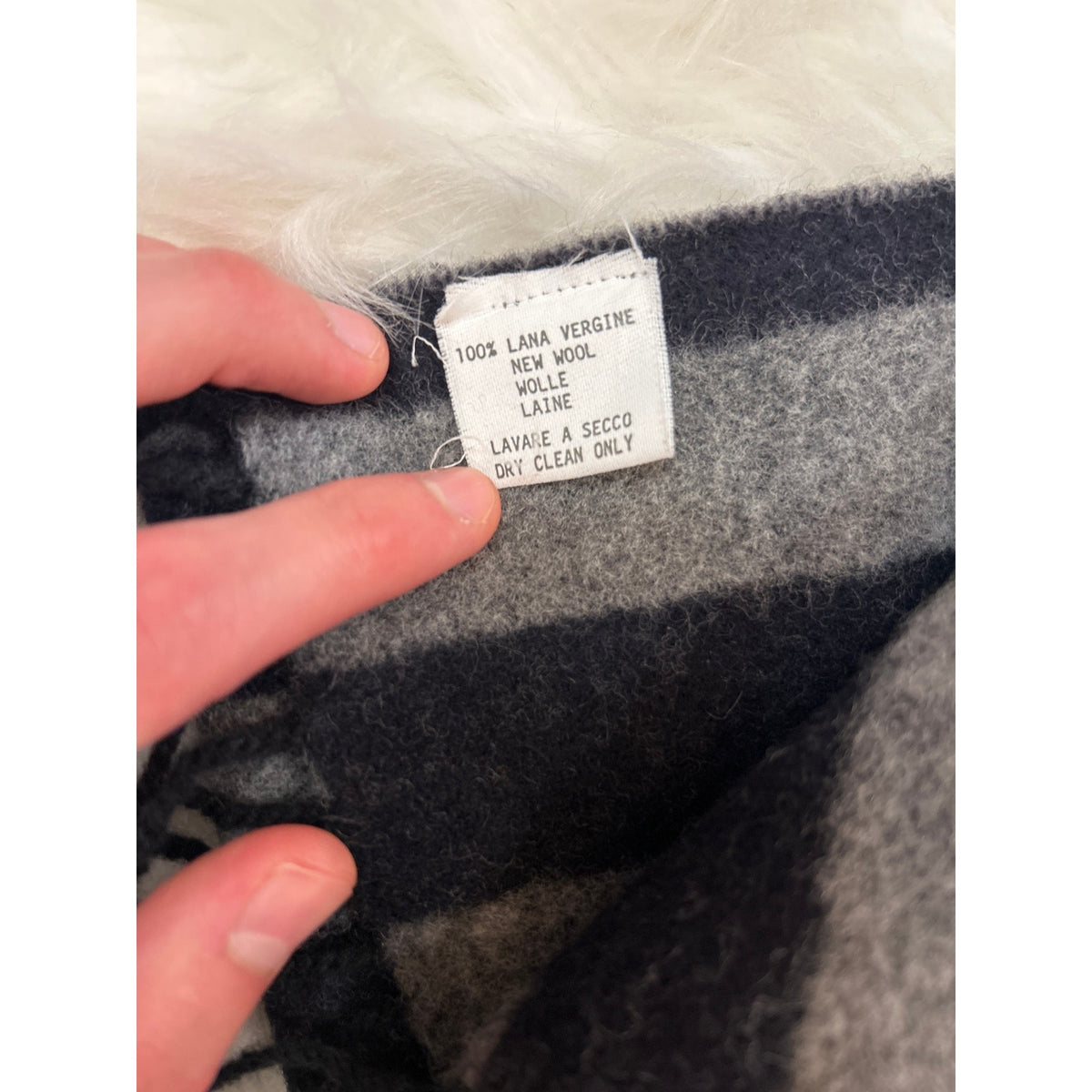 Vintage Wool Scarf