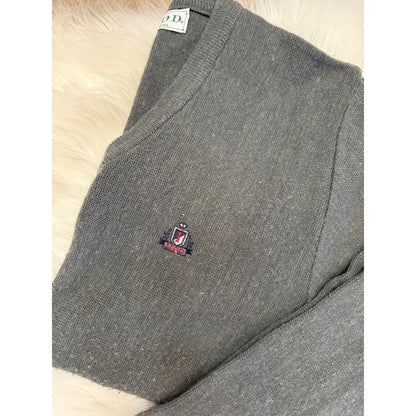 Vintage Izod V-Neck Sweater - Size M