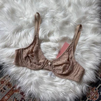 Wacoal Beige Lace Bra - 34B