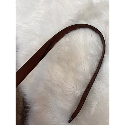 Vintage Franco Perrelli Leather Belt - Size 36