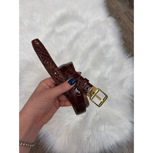 Vintage Galo Genuine Alligator Belt - Size 36