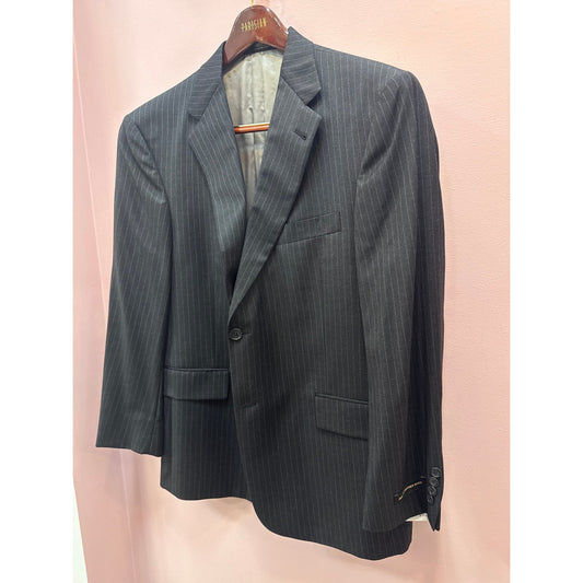 Vintage Hart Shaffner Marx Worsted Wool and Cashmere Suit Jacket - Size 42S