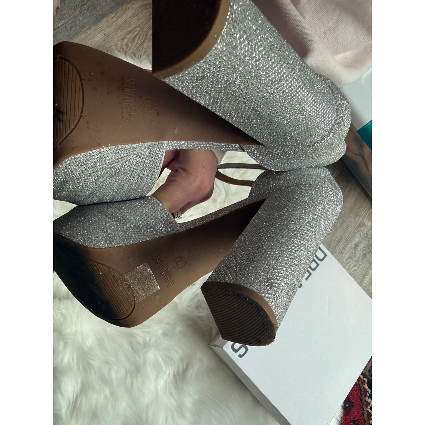 Sparkle Vegas Showgirl Shoes - Size 9