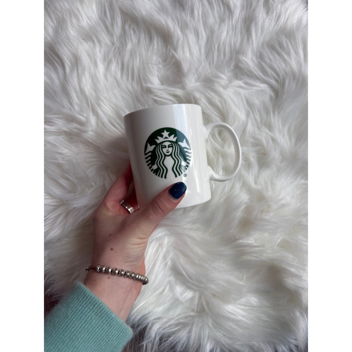 Starbucks Classic Mermaid Logo Mug, 2014 - EUC