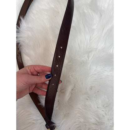 Vintage Franco Perrelli Leather Belt - Size 36