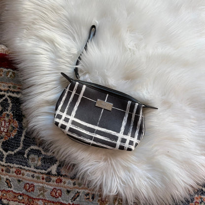 Lauren Ralph Lauren Black & White Pouch/Organizer/Clutch - New