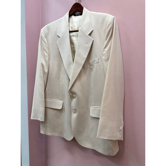Vintage John Alexander 100% Worsted Wool Suit Jacket Blazer - Size 42S