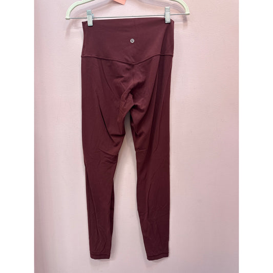 Lululemon Burgundy Leggings- Size 6