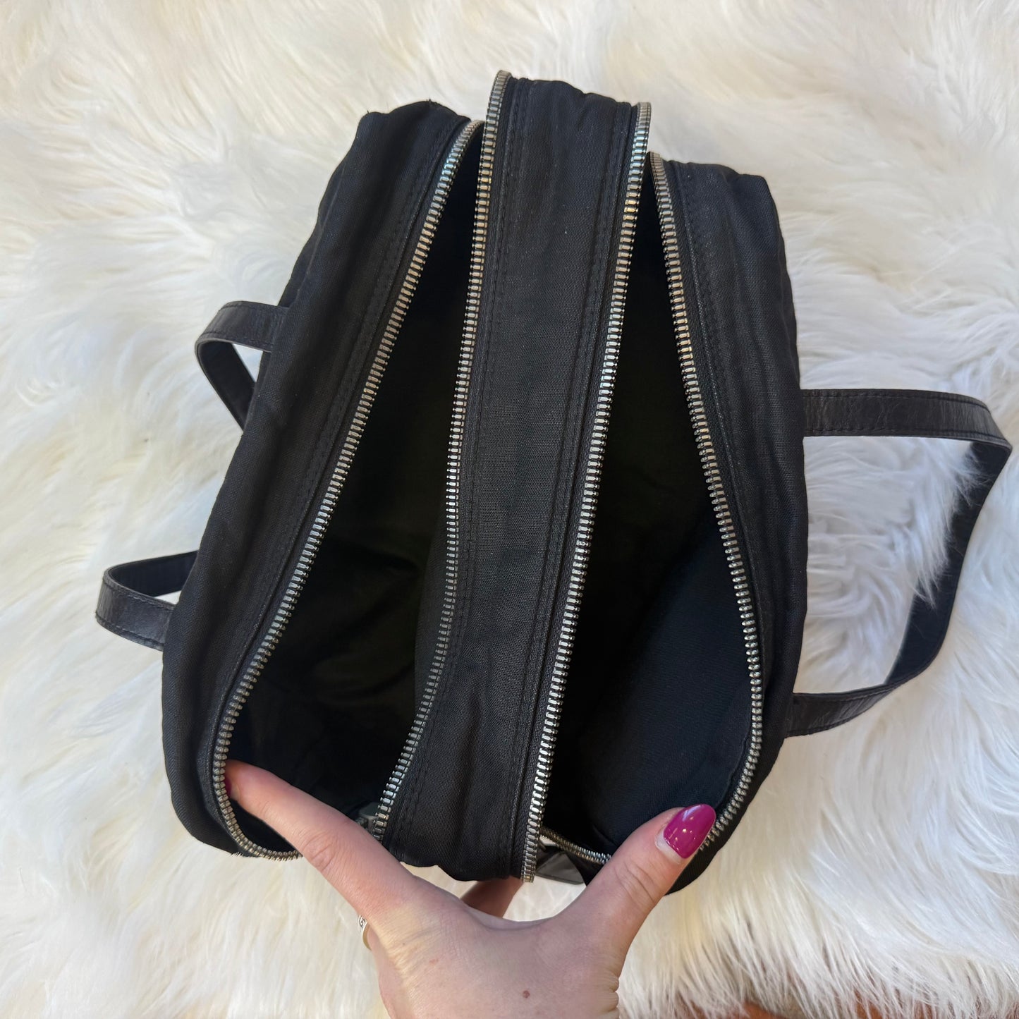 Fendi Authentic Vintage Black Mini Bag - Excellent Condition