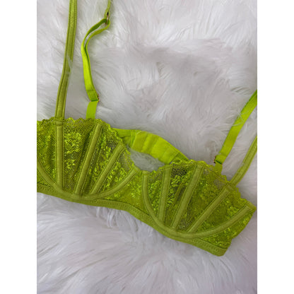 Savage Fenty Neon Lace Bra - 32A
