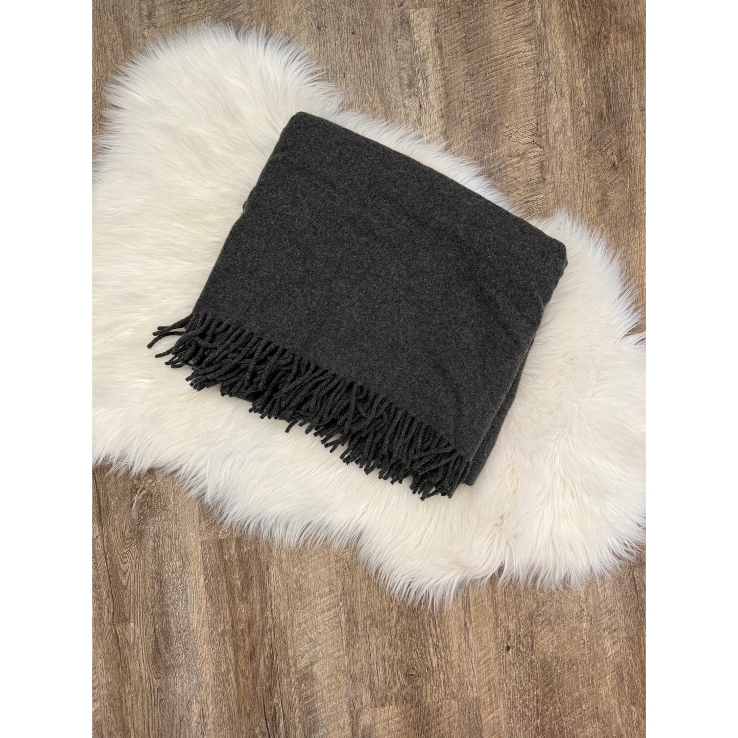 Vintage Wool & Cashmere Made In Italy Scarf