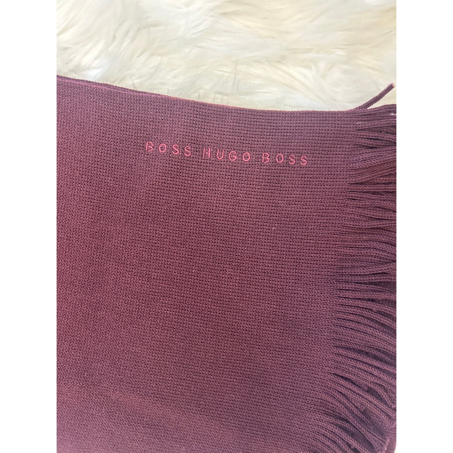 Vintage Hugo Boss Wool Scarf