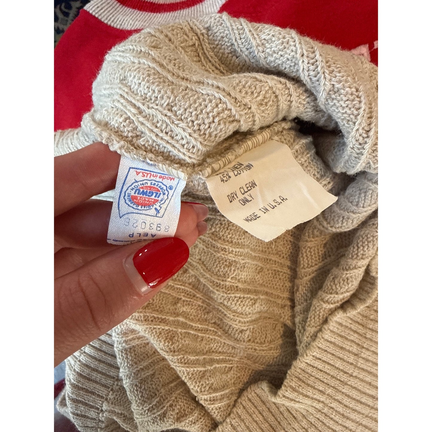 Vintage Tricots St. Raphael Sweater - Size M
