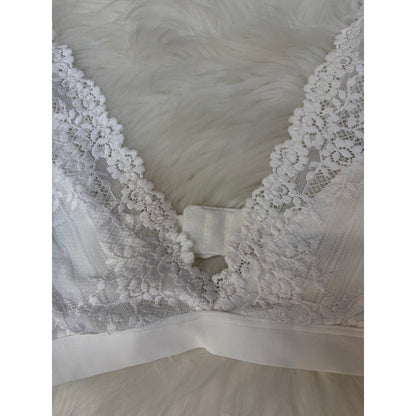 Wacoal White Lace Bralette - Size 40