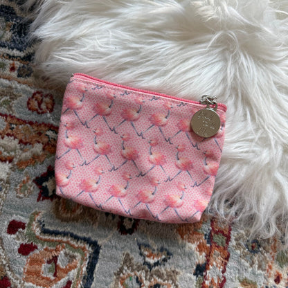 "Glad To Be Me" Jellycat Classic Ostrich Organizer/Coin Purse/Pouch