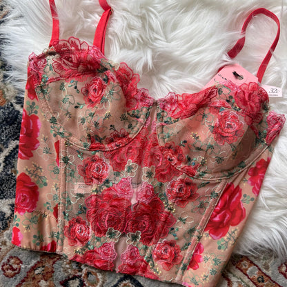 Victoria's Secret Lace Bustier - New, 32C