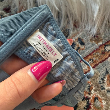 Intimately Free People Bra/Bralette - Weathered Blue, 34A
