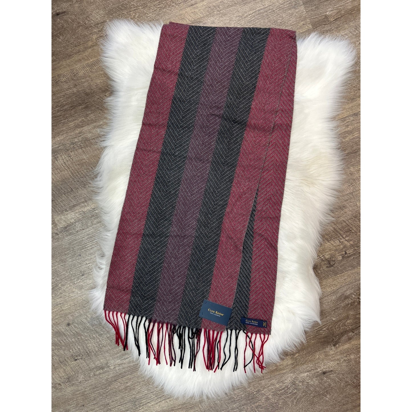 Club Room Cashmere Scarf - New