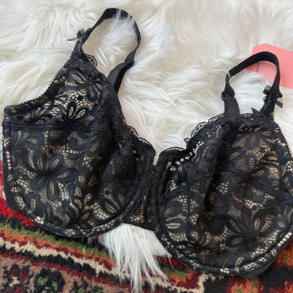 Wacoal Black Lace Bra - 32G