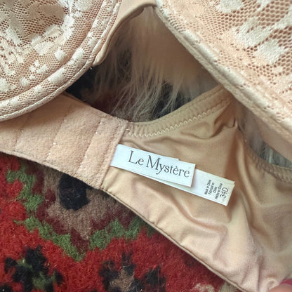 Le Mystere Lace Beige Bra - 34D