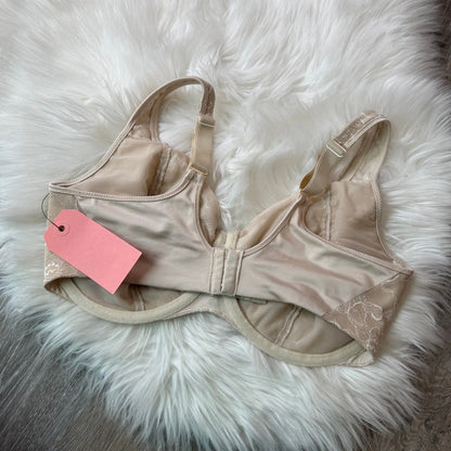 Bali Vintage Neutral Lace Bra - 36DD