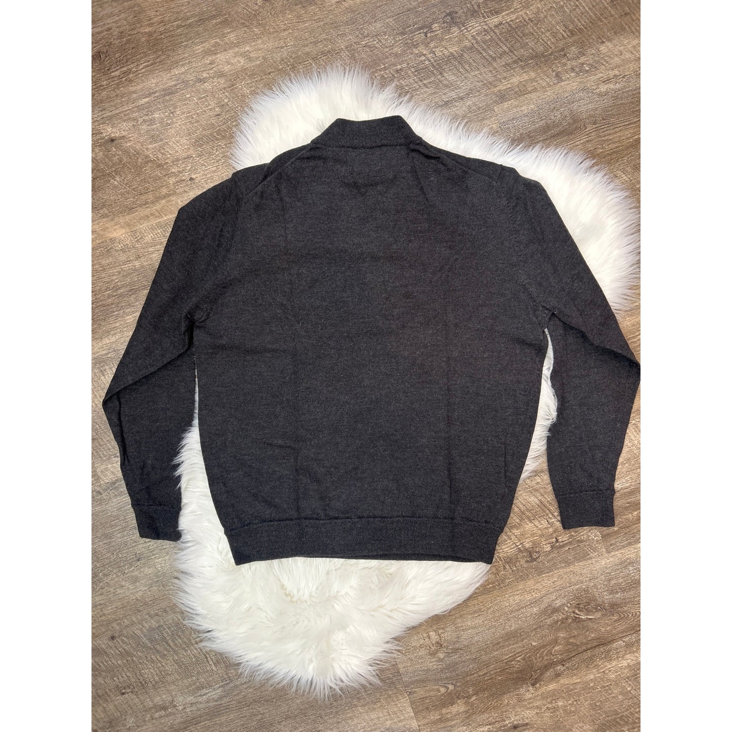 Vintage Parisian Signature Merino Wool Sweater - Size L