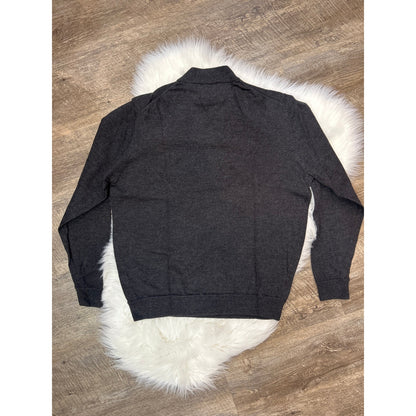 Vintage Parisian Signature Merino Wool Sweater - Size L