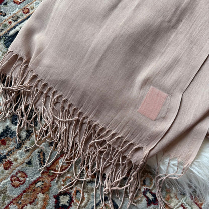 Vintage Luxurious Fringe Soft Scarf/Shawl