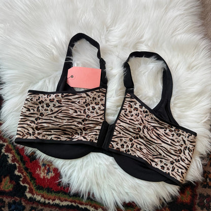 Olga Y2K Cheetah Print Bra - New, 40D