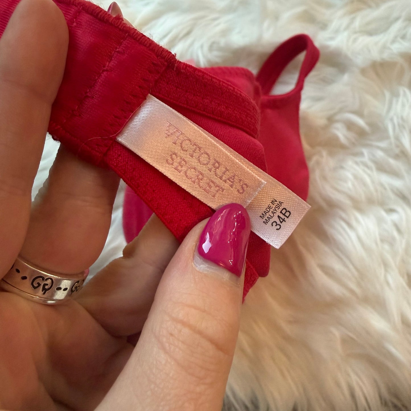 Victoria's Secret Vintage Rosette Y2K Bra - 34B