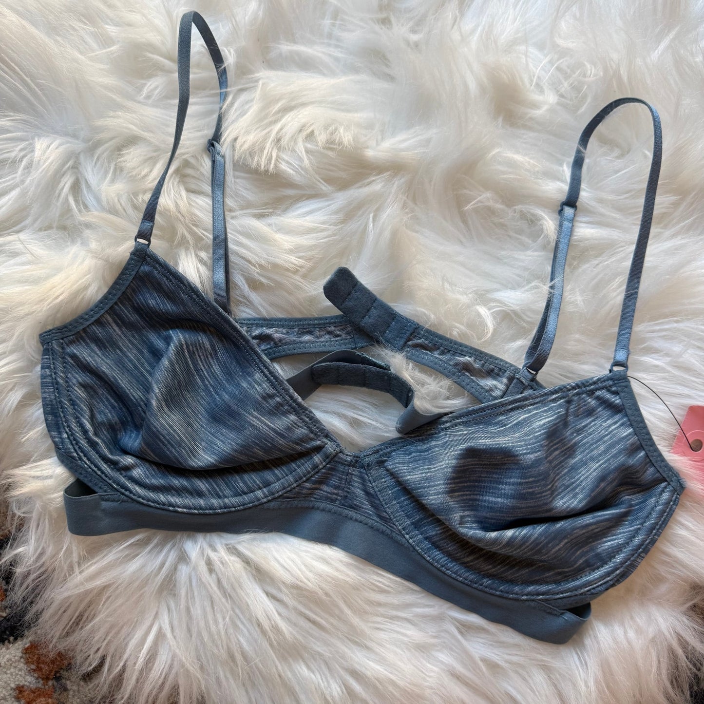 Intimately Free People Bra/Bralette - Weathered Blue, 34A