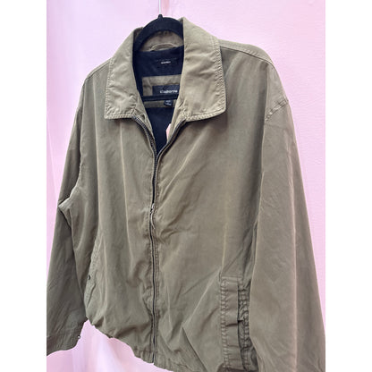 Claiborne Microfiber Zip Jacket - Size L
