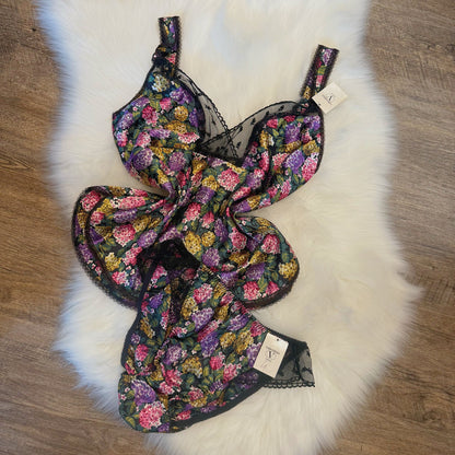 Valentino Intimo Vintage Satin Lounge Set - Size M/L