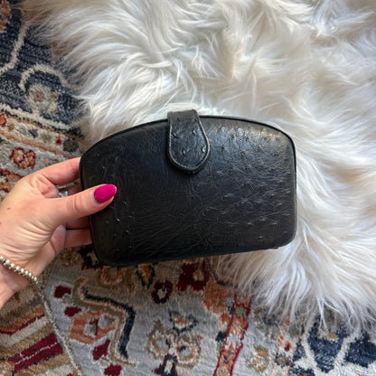 Vintage Hard Shell Clutch/Crossbody Evening Bag