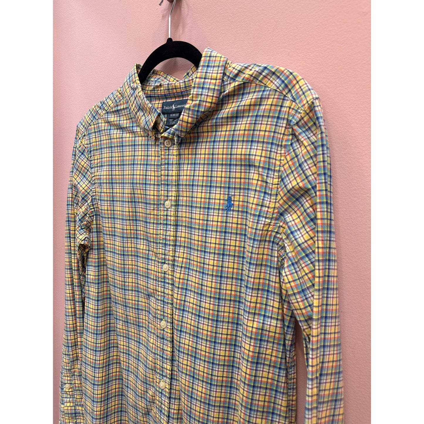 Ralph Lauren Plaid Button Down - Size XS/S