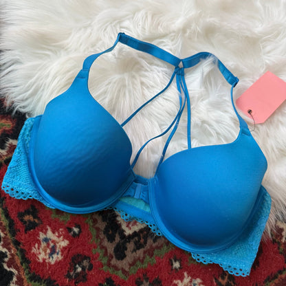 Ambrielle (JC Penney) Blue Racerback Bra - 38B