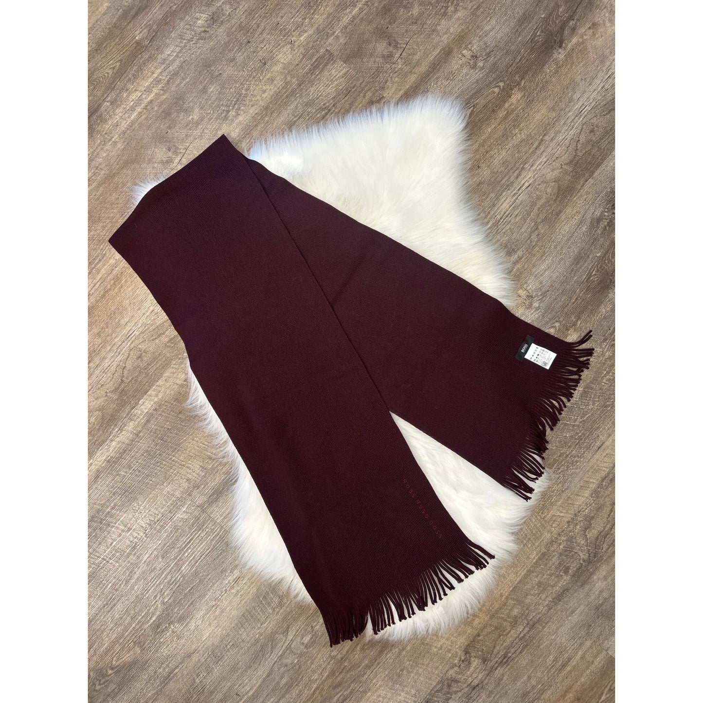 Vintage Hugo Boss Wool Scarf